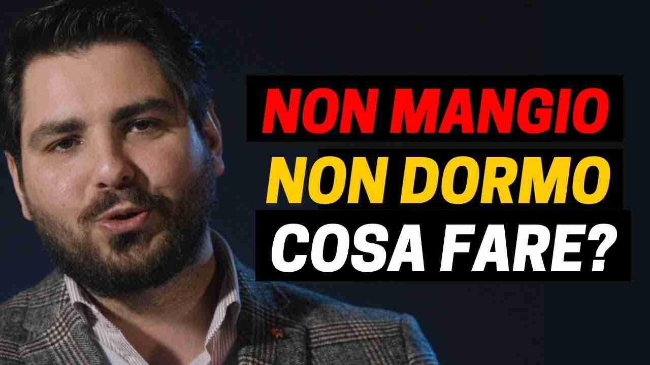 Riconquistare la Ex ma non dormo più e non mangi più cosa fare